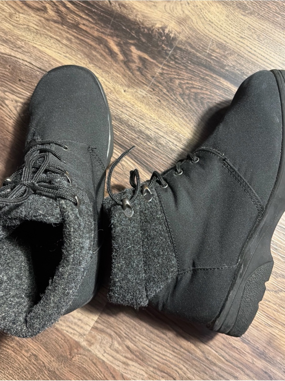 Toe Warmers Active Waterproof Boots Women’s 7WW Wide Snow Comfort Ankle Black